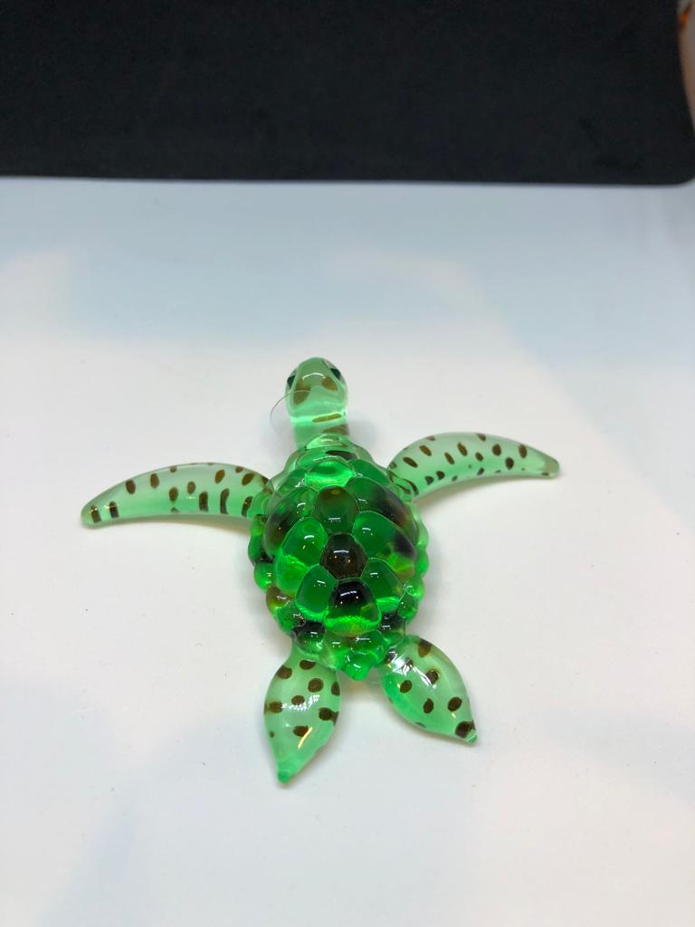Glass Baron Sea Turtle Small Collectible Figurine