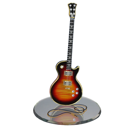 Glass Baron Large Classic Guitar Collectibles Figurine