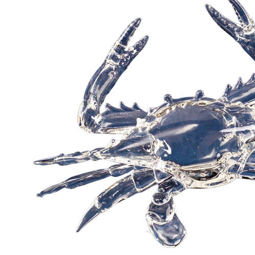 Glass Crab Collectible Figurine