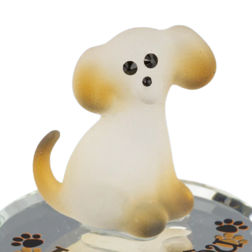 Glass Baron Puppy Collectible Figurine